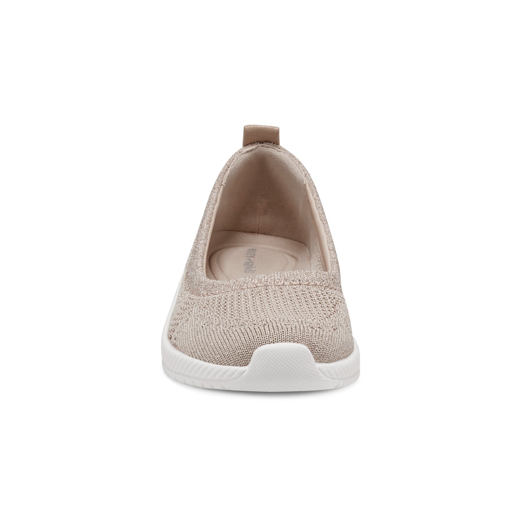 Easy Spirit Glitz Walking Athletic Cushioned Arch-Support Women's Walking Shoe - Gold Knit - 3