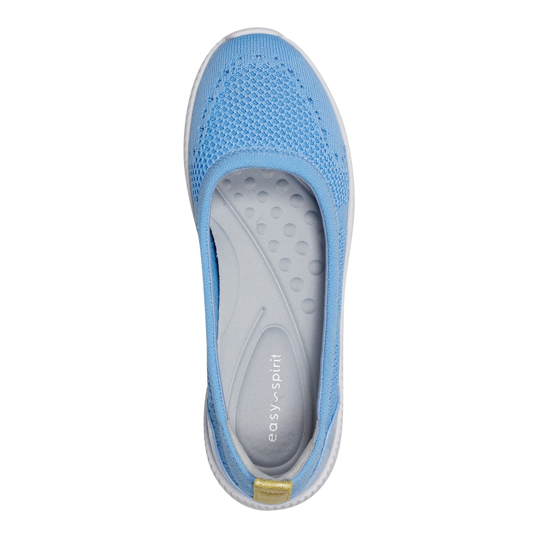 Easy Spirit Glitz Walking Athletic Cushioned Arch-Support Women's Walking Shoe - Medium Blue - 5