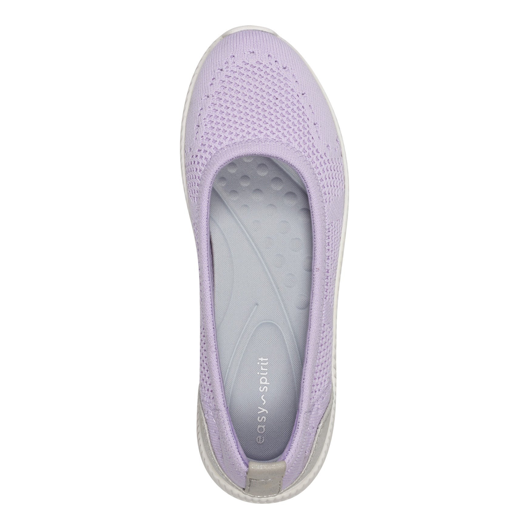 Easy Spirit Glitz Walking Athletic Cushioned Arch-Support Women's Walking Shoe - Purple Knit - 5
