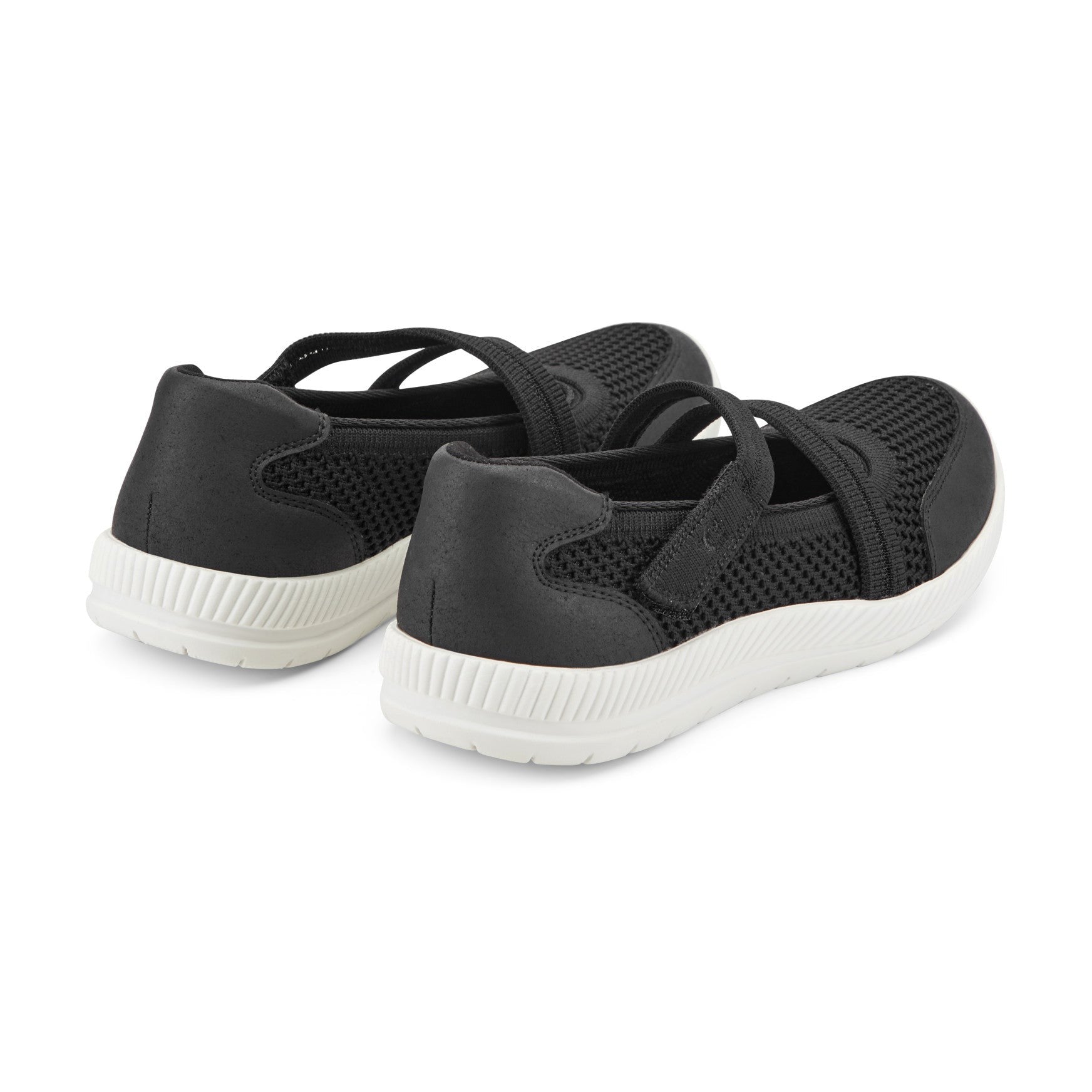 Easy Spirit Gwynn Mary Jane Cushioned Arch Support Women's Walking Shoe - Black - 3