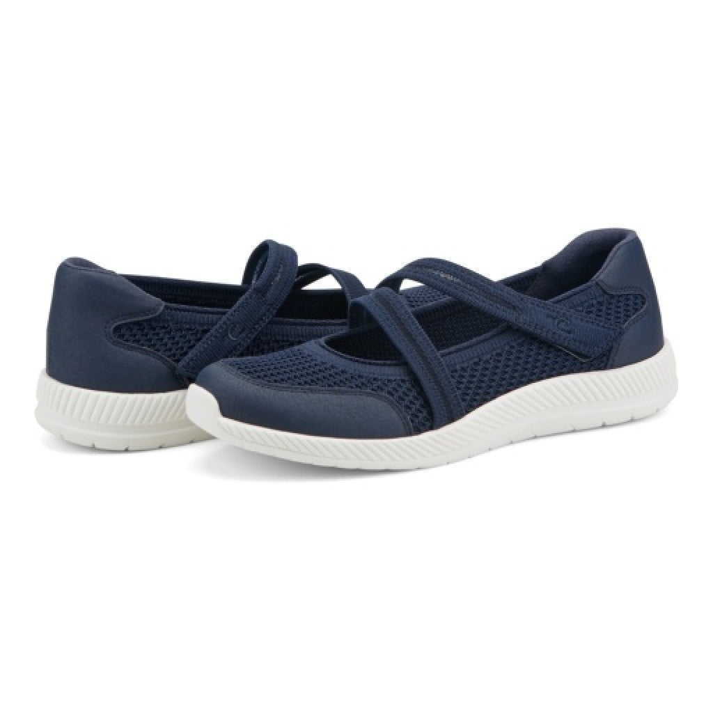 Easy Spirit Gwynn Mary Jane Cushioned Arch Support Women's Walking Shoe - Dark Blue - 7