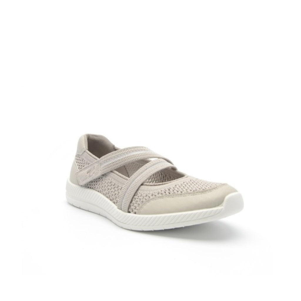 Easy Spirit Gwynn Mary Jane Cushioned Arch Support Women's Walking Shoe - Taupe - 8