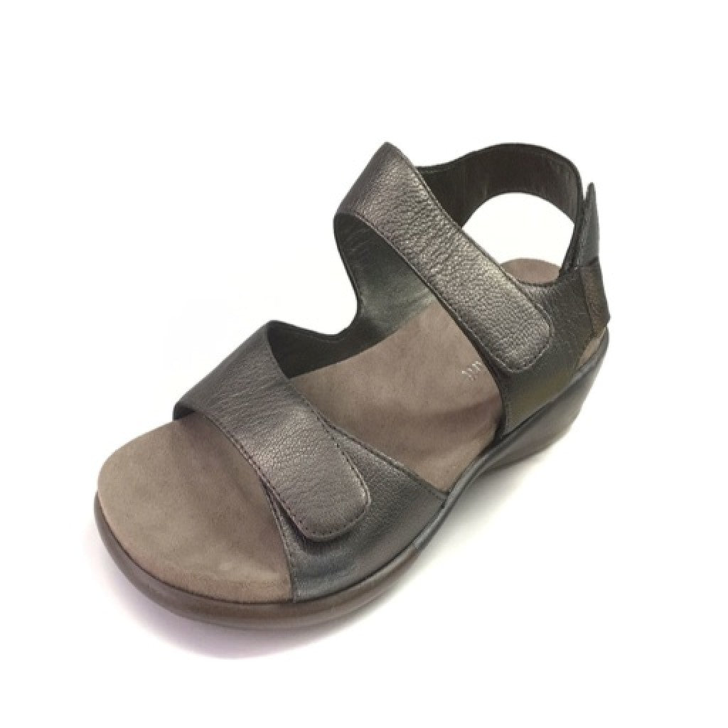 Easy Spirit Hartwell Cushioned Arch Support Women's Sandal - Pewter Le - 1
