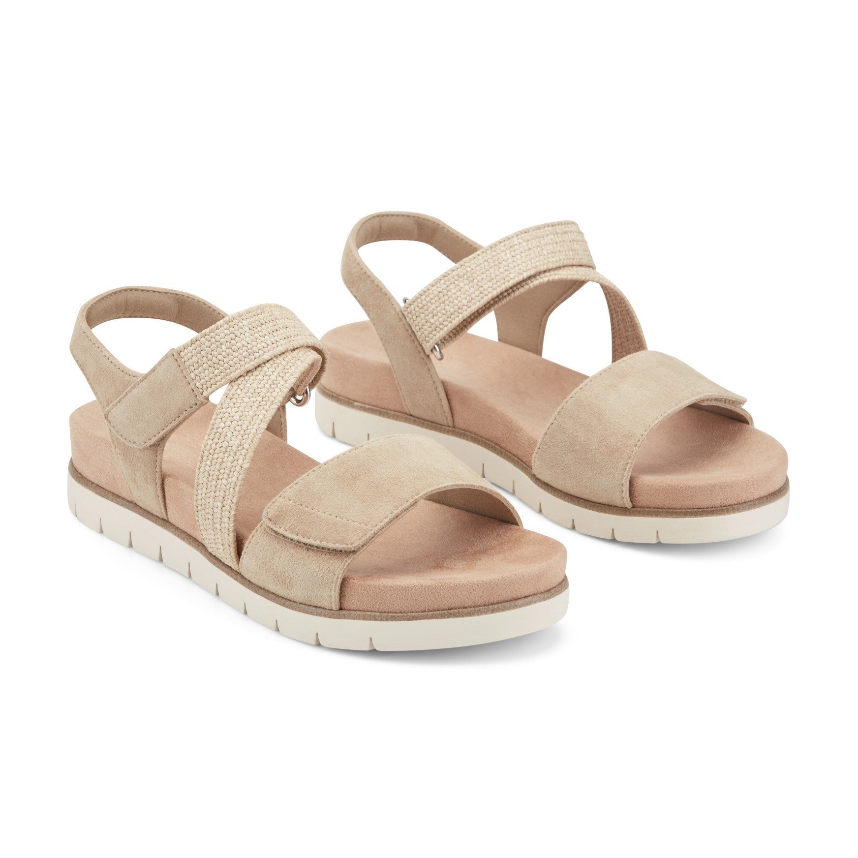 Easy Spirit Hillary Cushioned Arch Support Comfort Women's Casual Sandal - Light Natural - 2