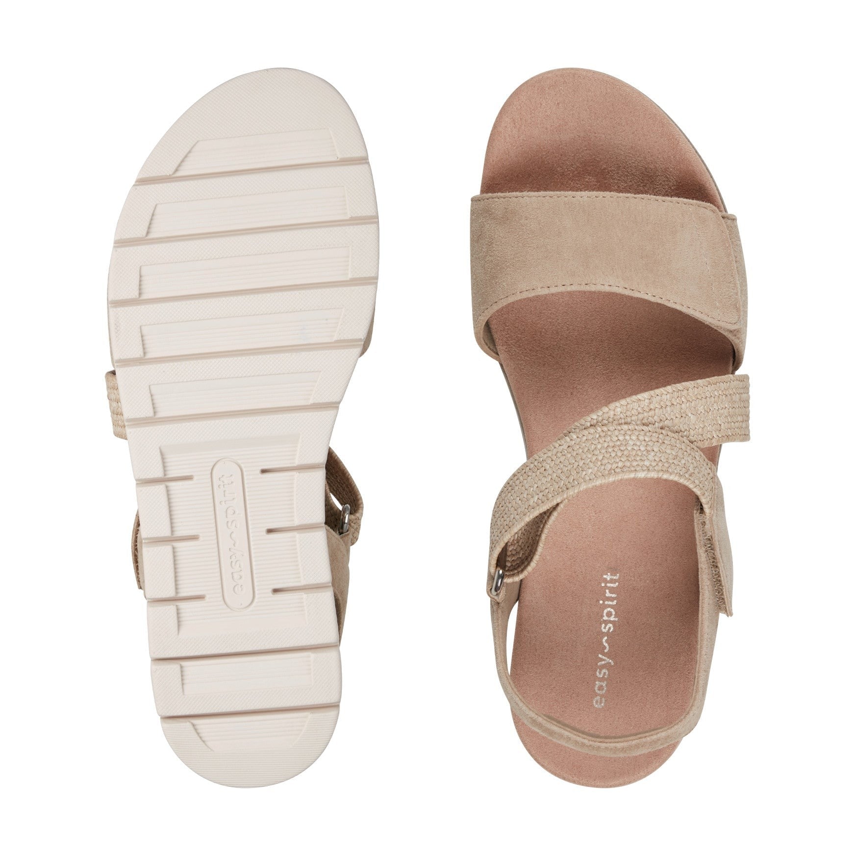 Easy Spirit Hillary Cushioned Arch Support Comfort Women's Casual Sandal - Light Natural - 5