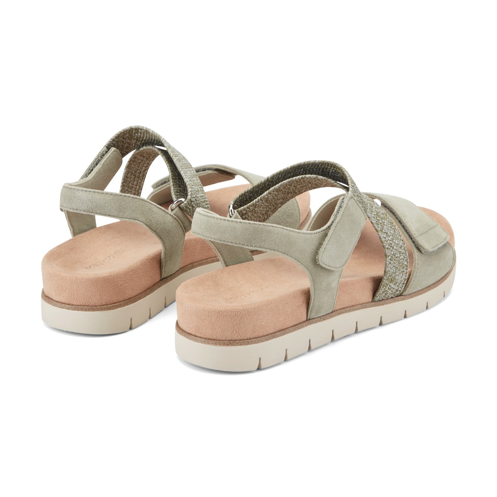 Easy Spirit Hillary Cushioned Arch Support Comfort Women's Casual Sandal - Medium Green - 3