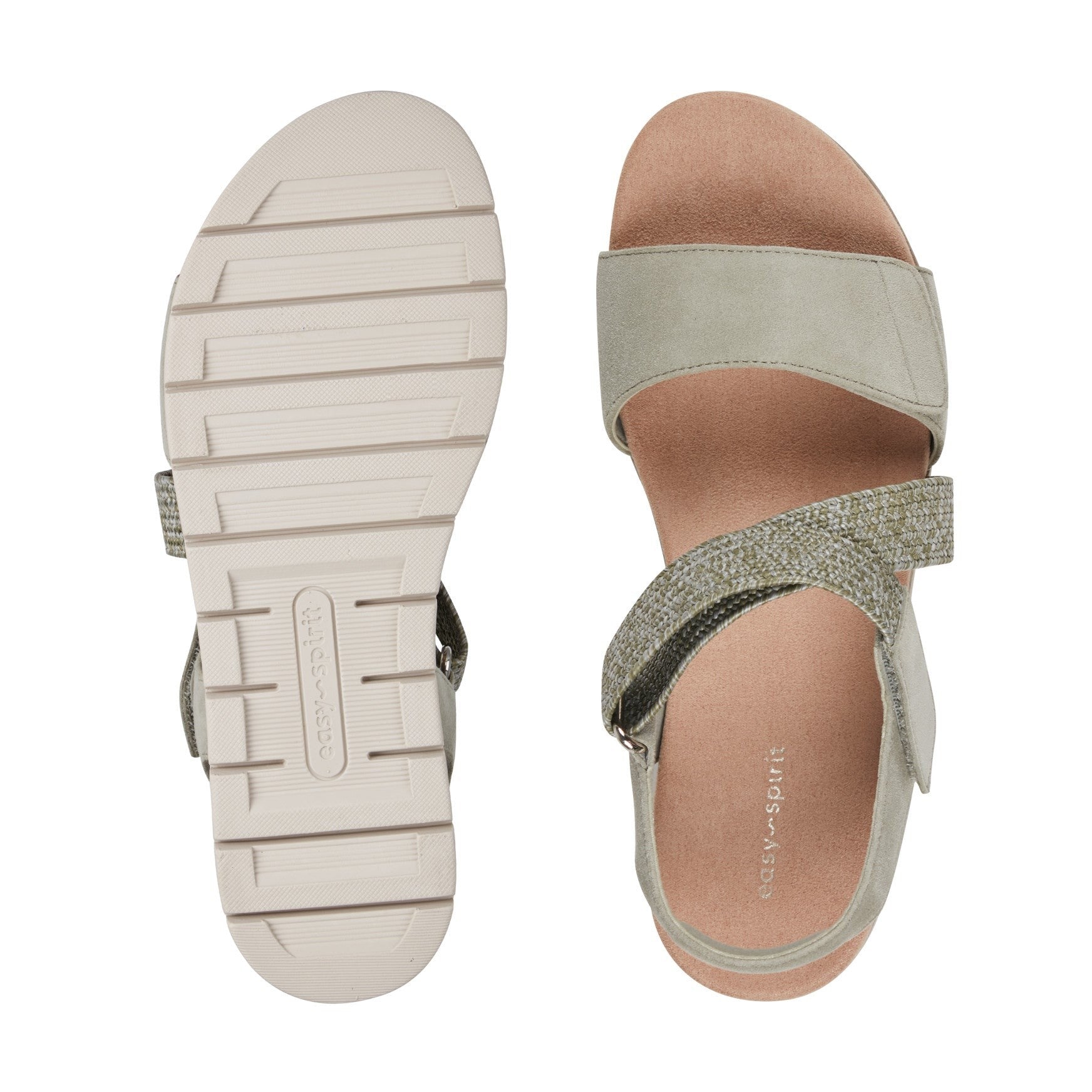 Easy Spirit Hillary Cushioned Arch Support Comfort Women's Casual Sandal - Medium Green - 5