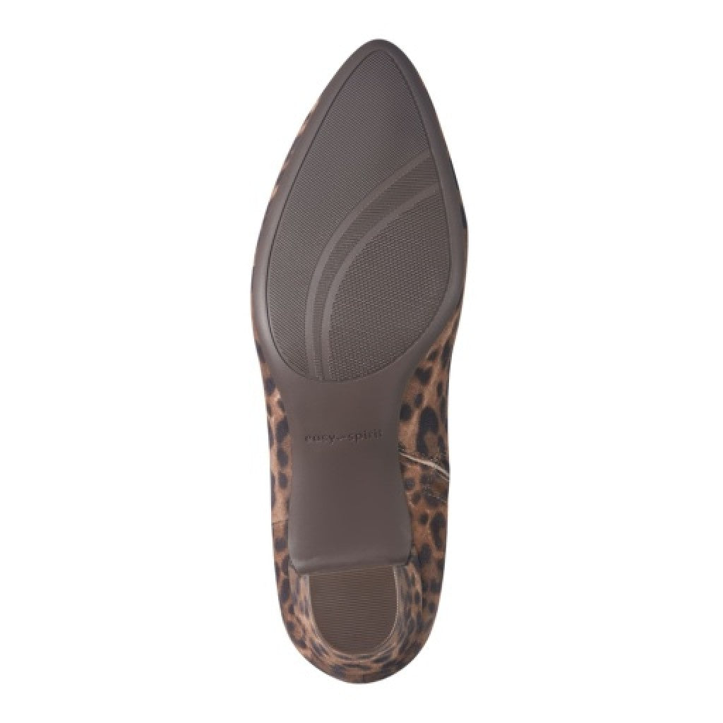 Easy Spirit Isra Cushioned Arch-Support Pointed Women's Bootie - All Dark Brown - 4