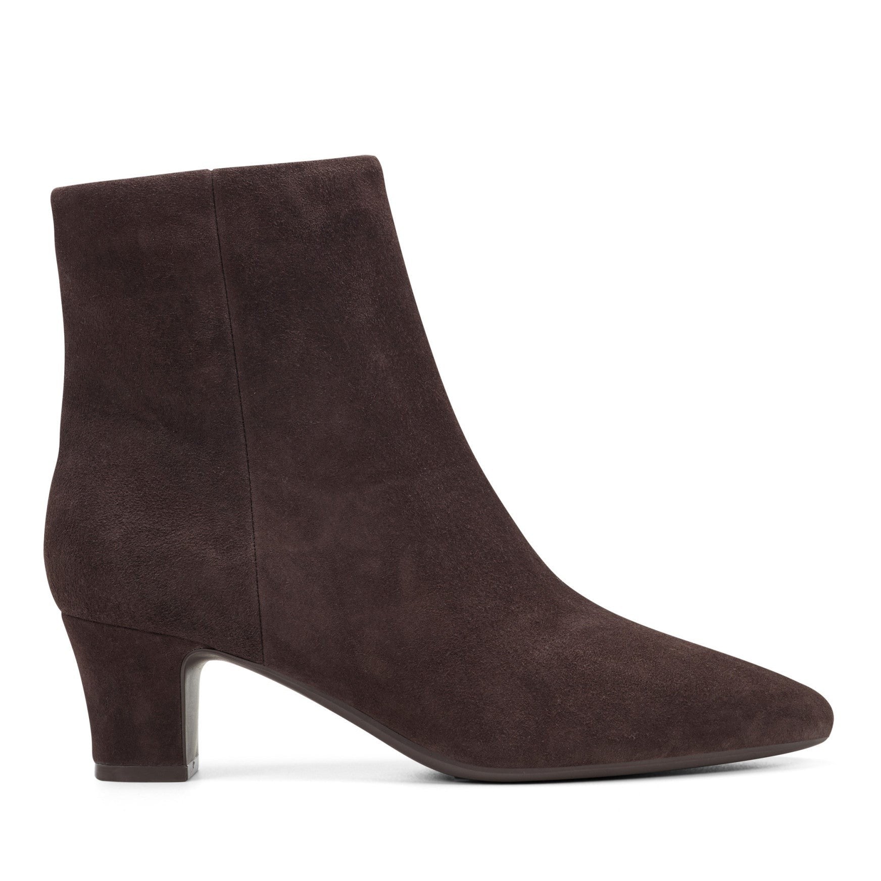 Dark Brown Suede