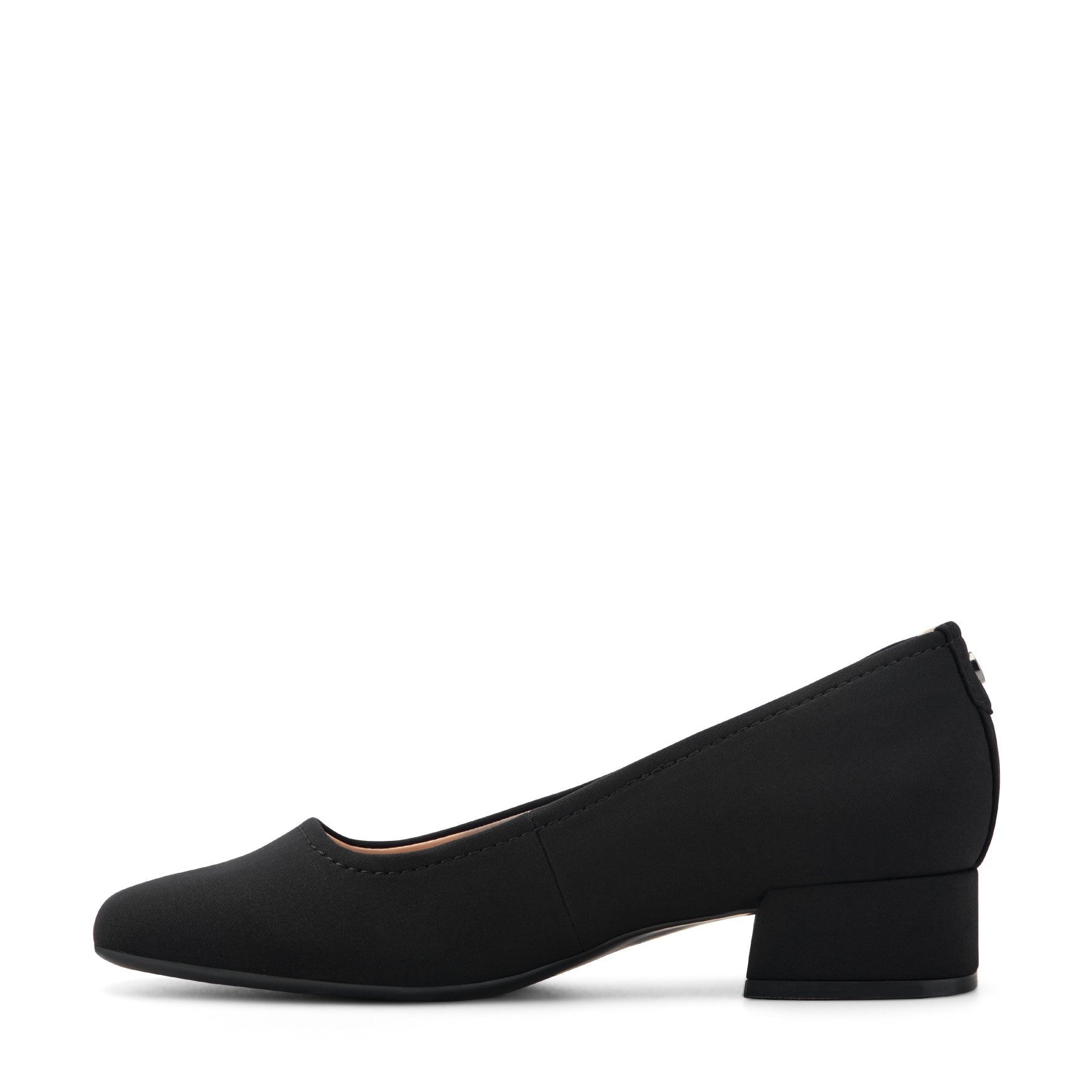 Easy Spirit Jain Cushioned Arch-Support Slip-On Women's Dress Pump - Black - 4
