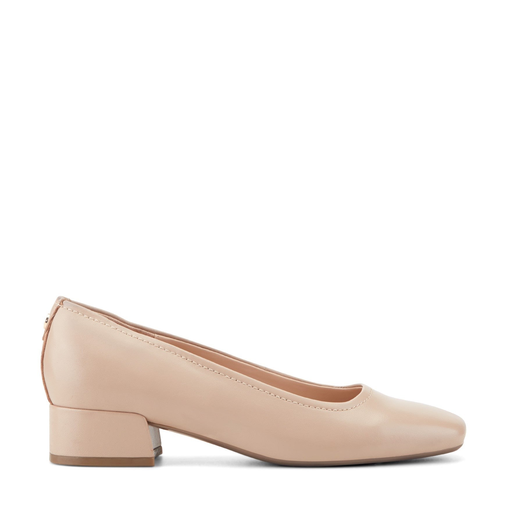 Easy Spirit Jain Cushioned Arch Support Women's Dress Pump - Natural Leather - 1