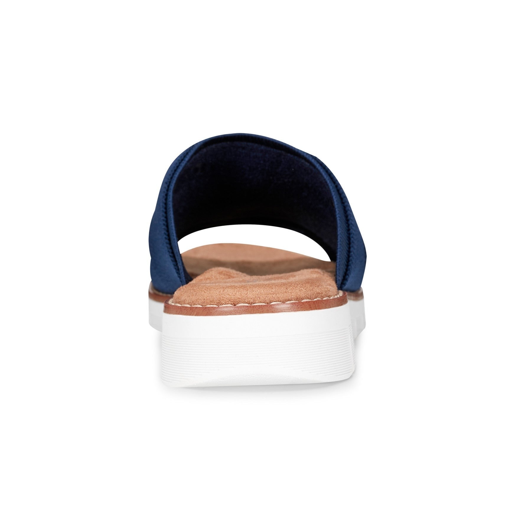 Easy Spirit Josy Knotted Cushioned Arch-Support Slide Women's Slide Sandal - Navy - 4
