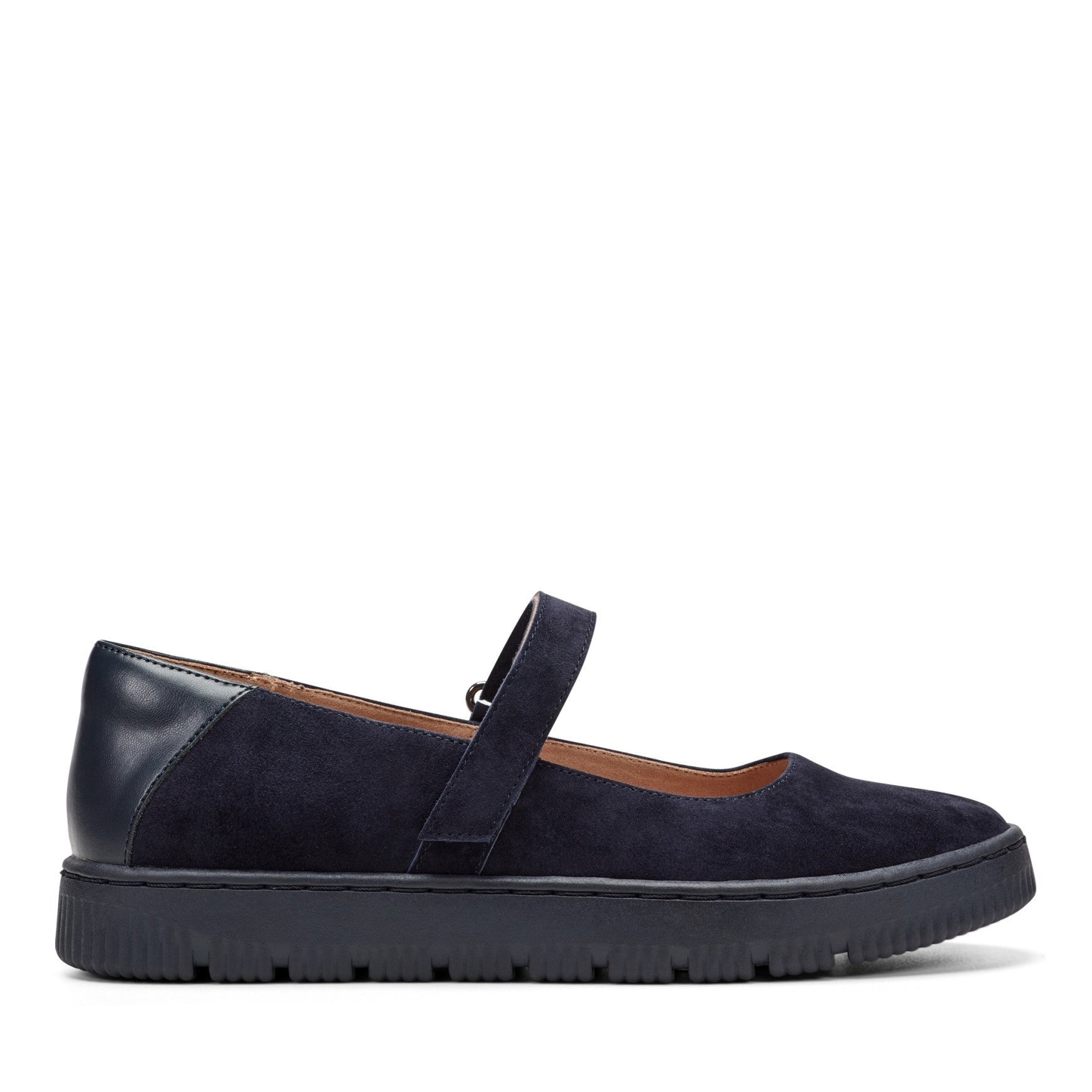 Easy Spirit Kyliee Mary Jane Cushioned Arch Support Women's Mary Jane - Navy Suede - 1