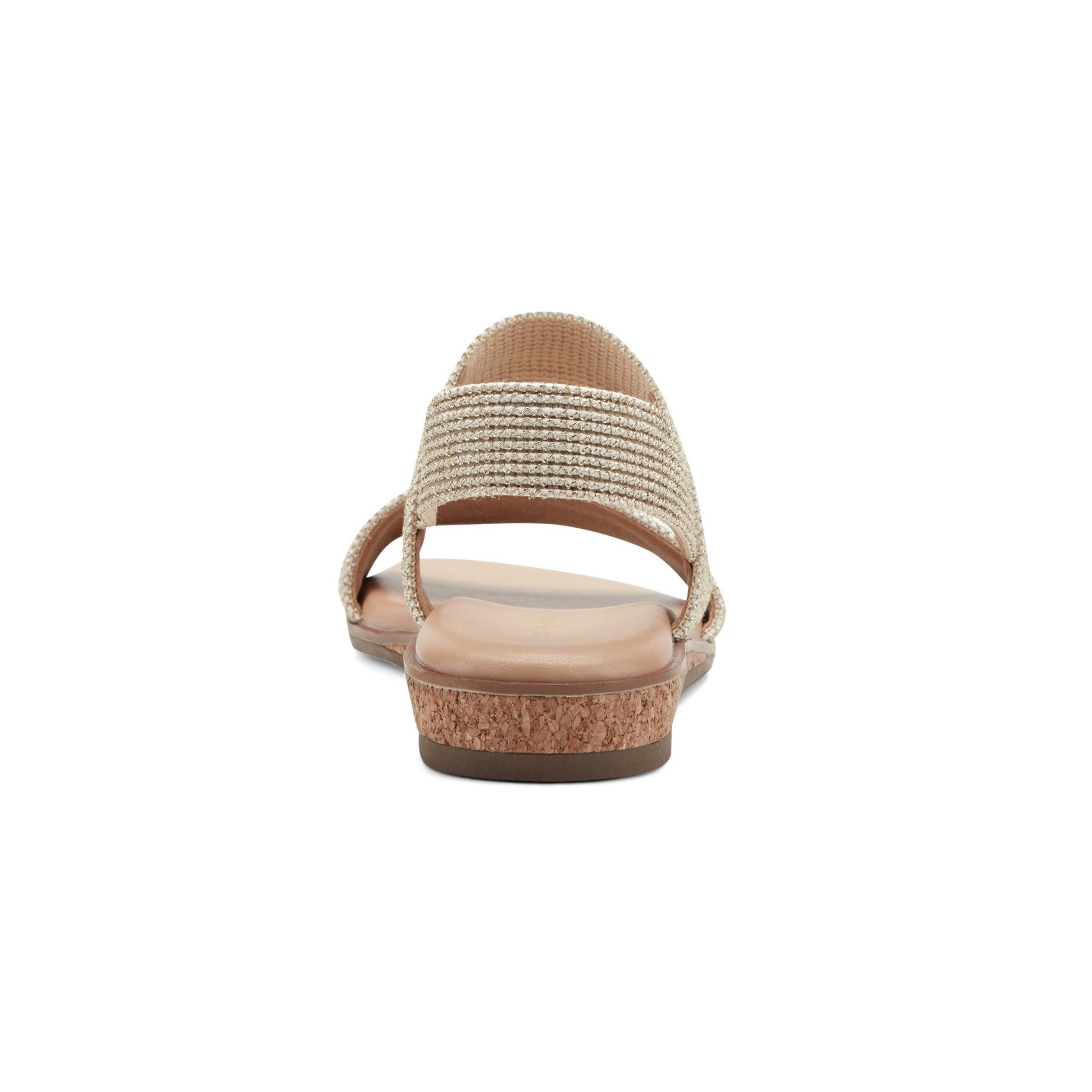 Easy Spirit Lana Cushioned Slingback with Arch Support Women's Flat Sandal - Gold - 4