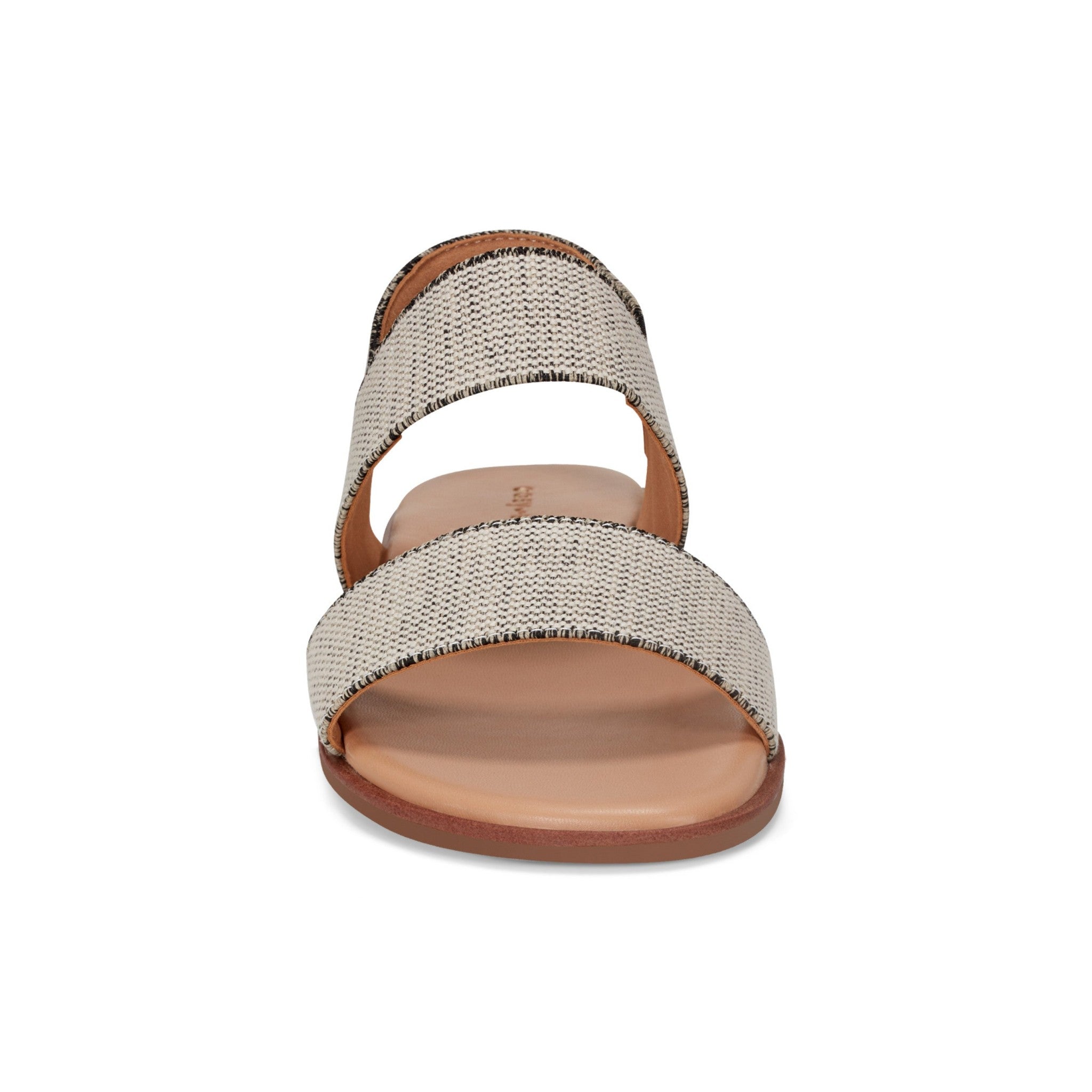 Easy Spirit Lana Cushioned Slingback with Arch Support Women's Flat Sandal - Light Natural - 3