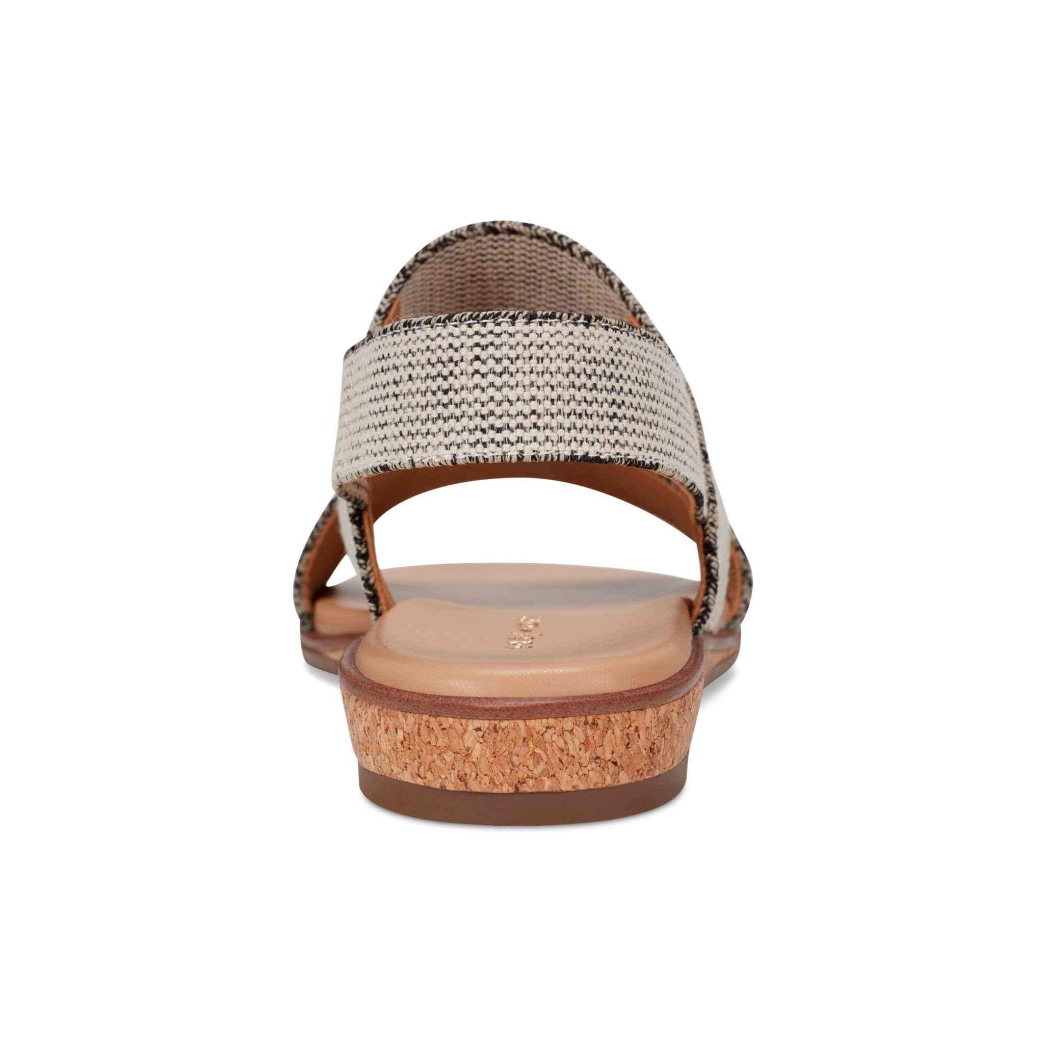 Easy Spirit Lana Cushioned Slingback with Arch Support Women's Flat Sandal - Light Natural - 4