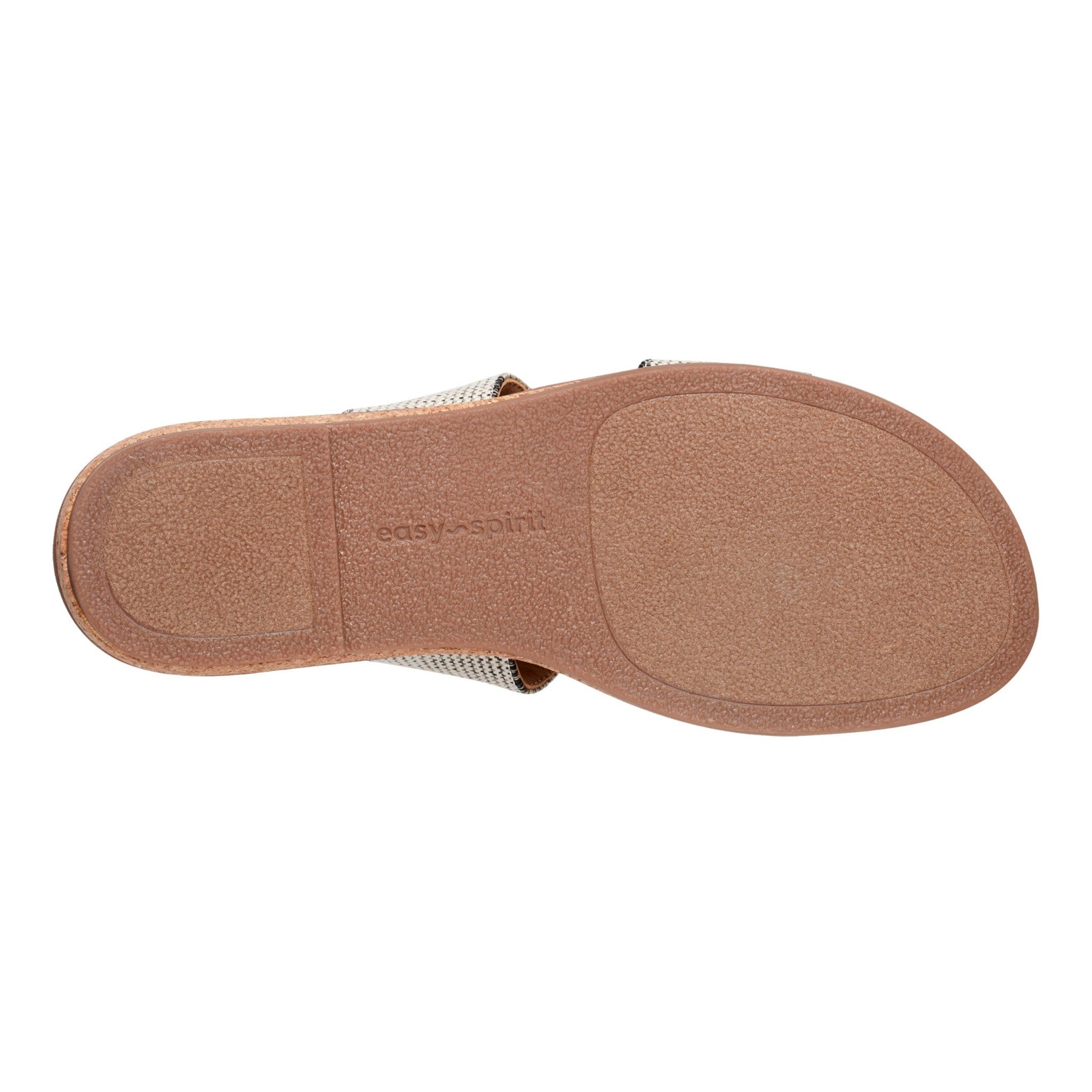 Easy Spirit Lana Cushioned Slingback with Arch Support Women's Flat Sandal - Light Natural - 6