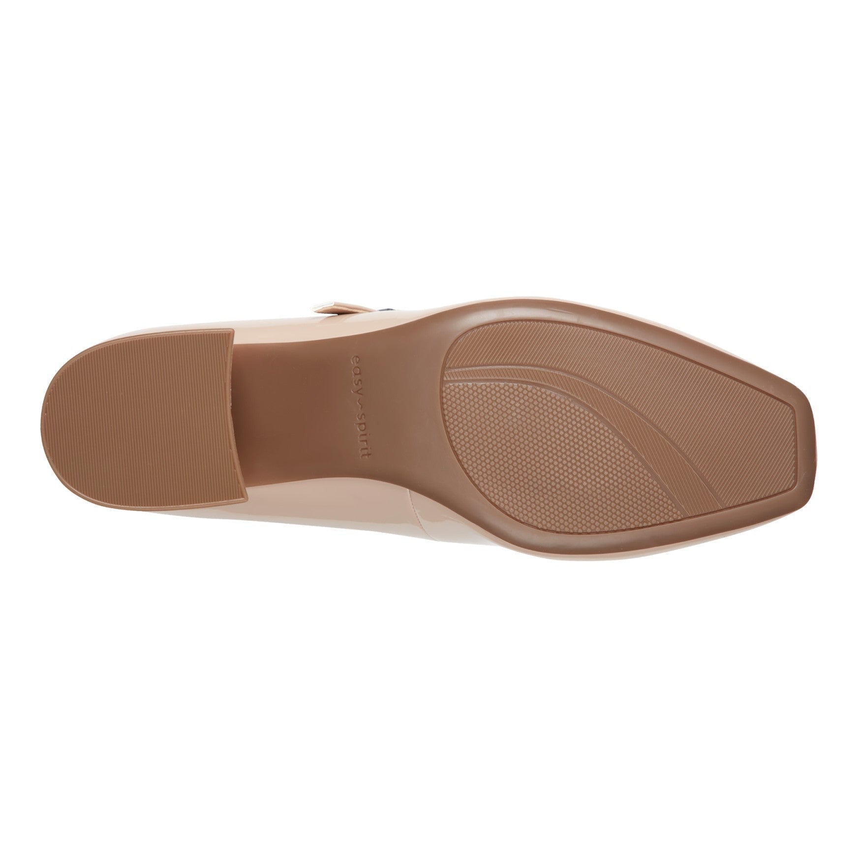 Easy Spirit Marlay Cushioned Arch Support Women's Mary Jane Pump - Natural Patent - 6