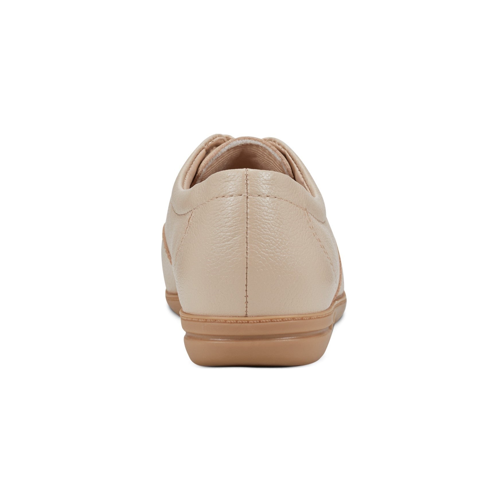 Easy Spirit Motion Leather Oxfords Cushioned Arch Support Women's Walking Shoe - Natural Leather - 4