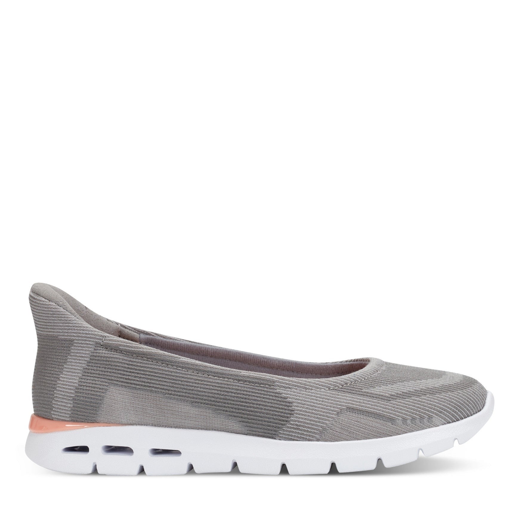 Easy Spirit Noemi Cushioned Slip-On Ballet Shoe Women's - Light Grey - 1