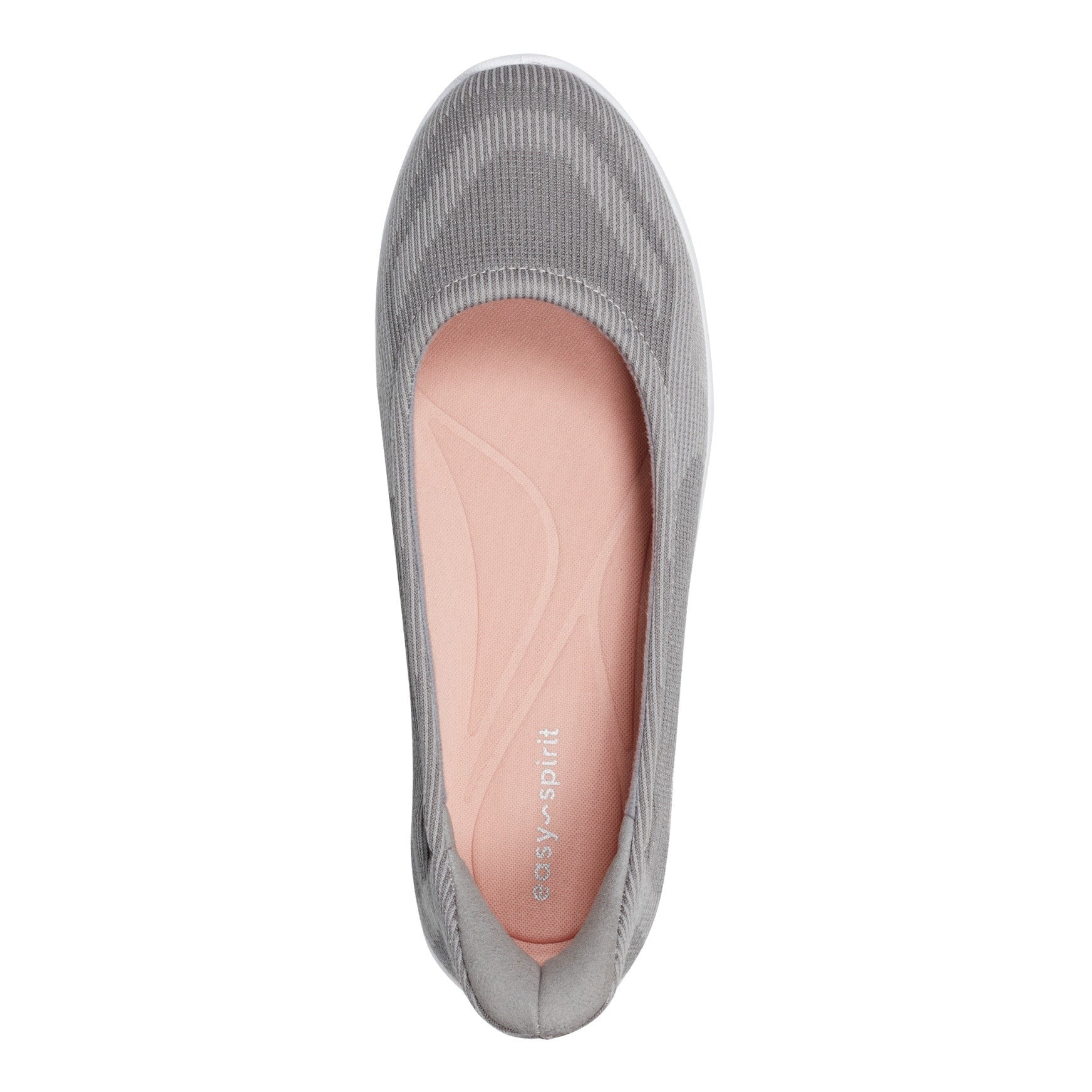 Easy Spirit Noemi Cushioned Slip-On Ballet Shoe Women's - Light Grey - 5