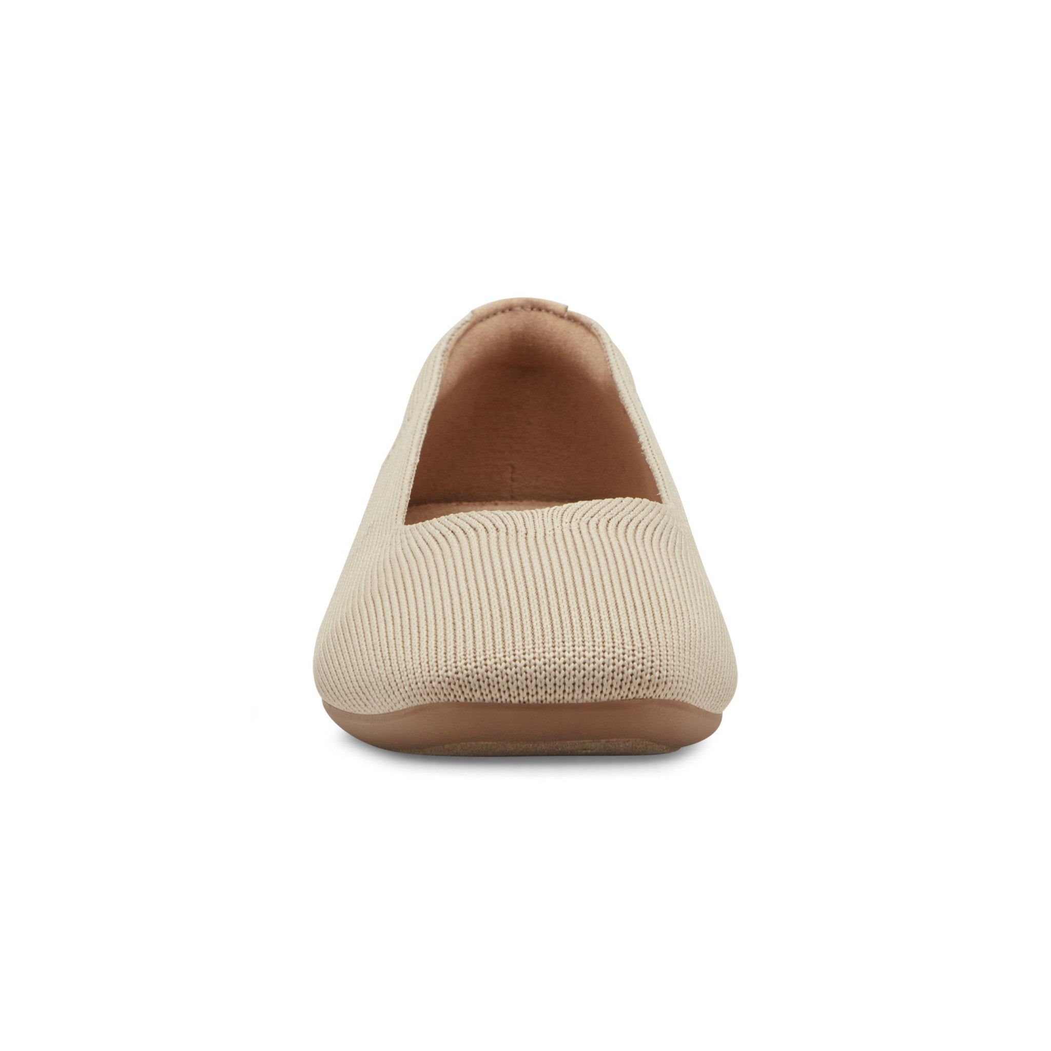 Easy Spirit Norene Cushioned Arch-Support Women's Ballet Casual - Medium Natural - 3