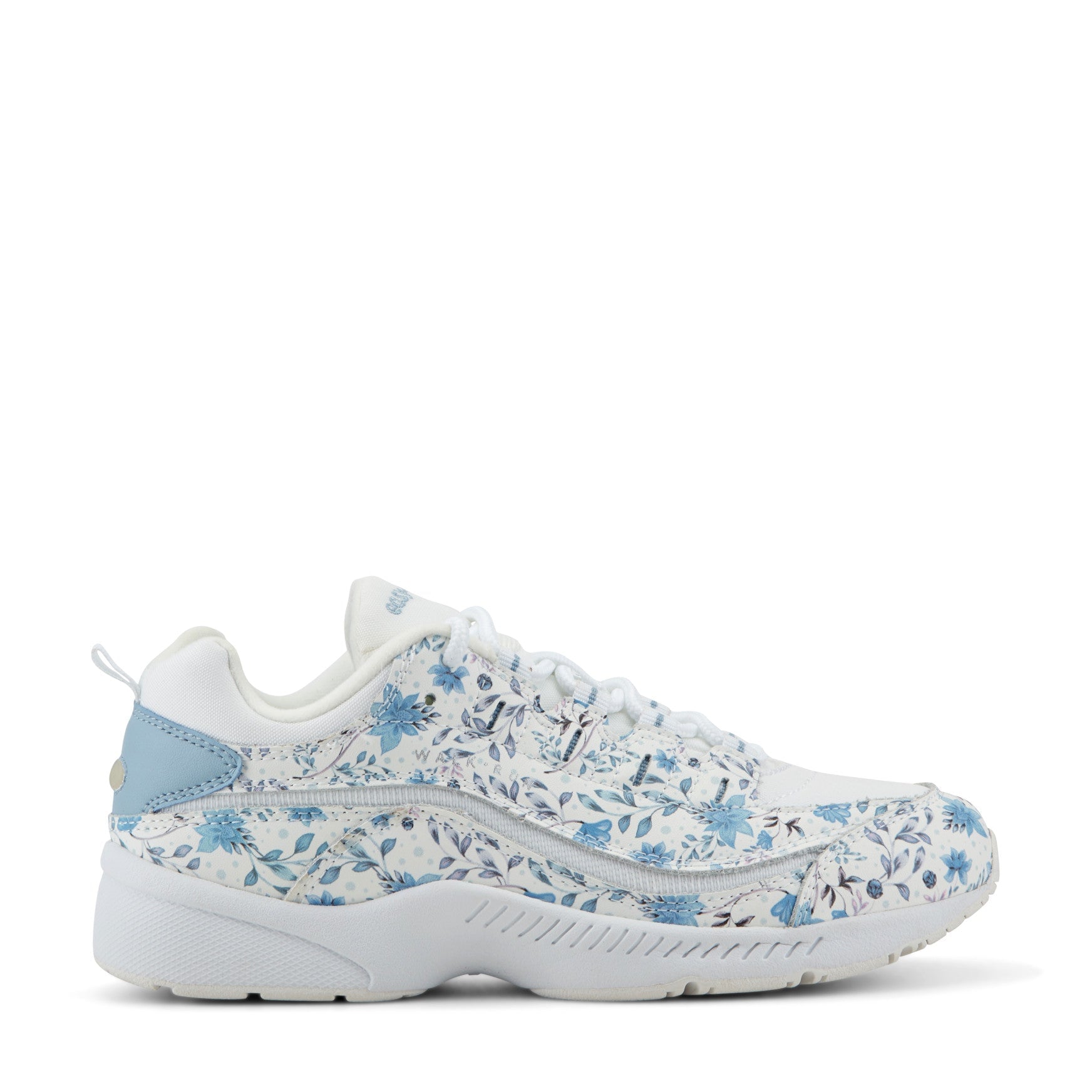 White/Blue Floral