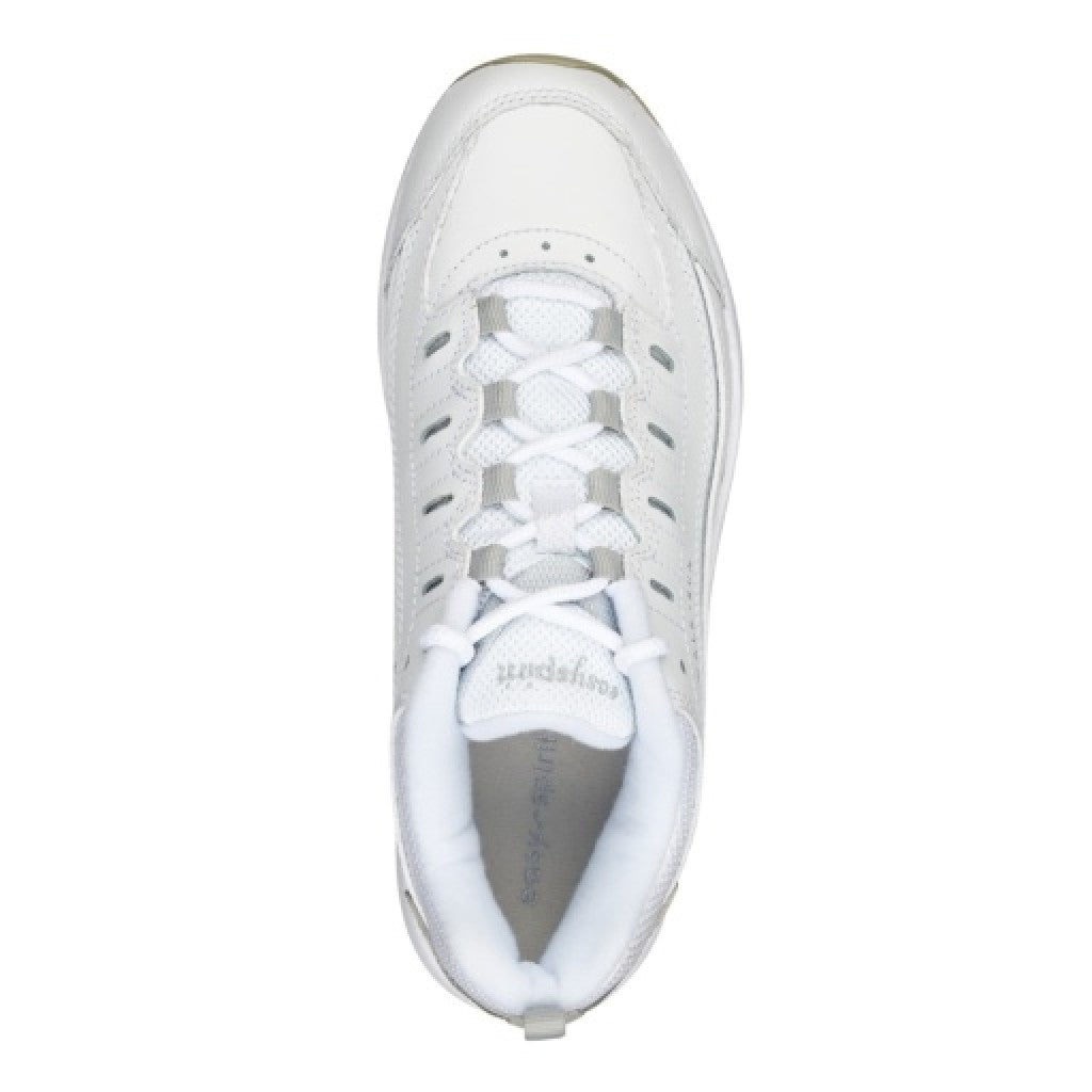 Easy Spirit Romy Athletic Cushioned Arch Support Women's Walking Shoe - Wht/lgry L - 5