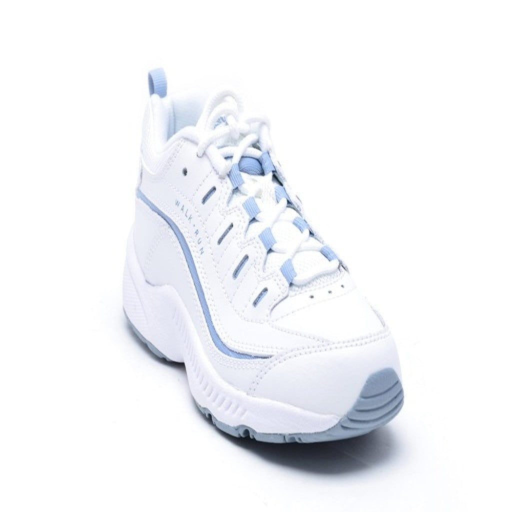 Easy Spirit Romy Athletic Cushioned Arch Support Women's Walking Shoe - Wht/lgry L - 6