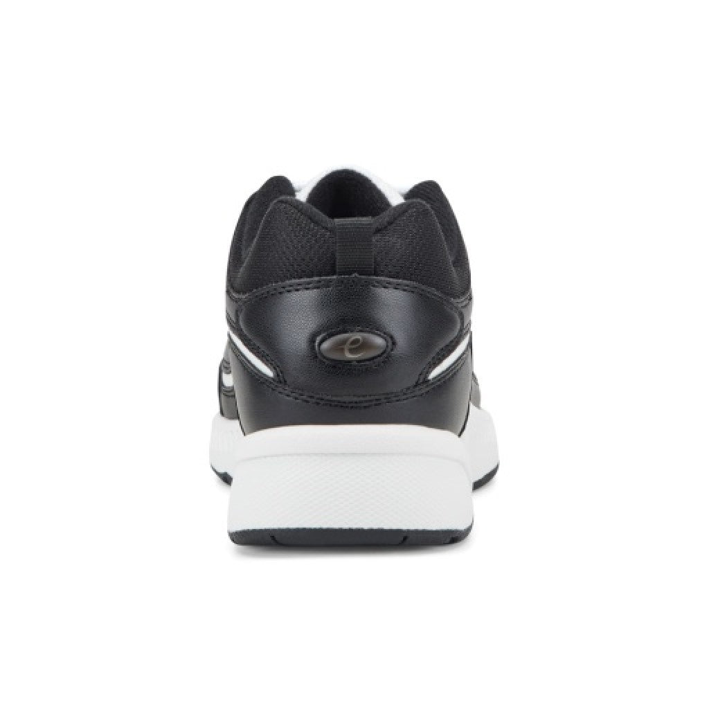 Easy Spirit Romy Cushioned Arch-Support Lace-Up Women's Walking Shoe - Black - 4