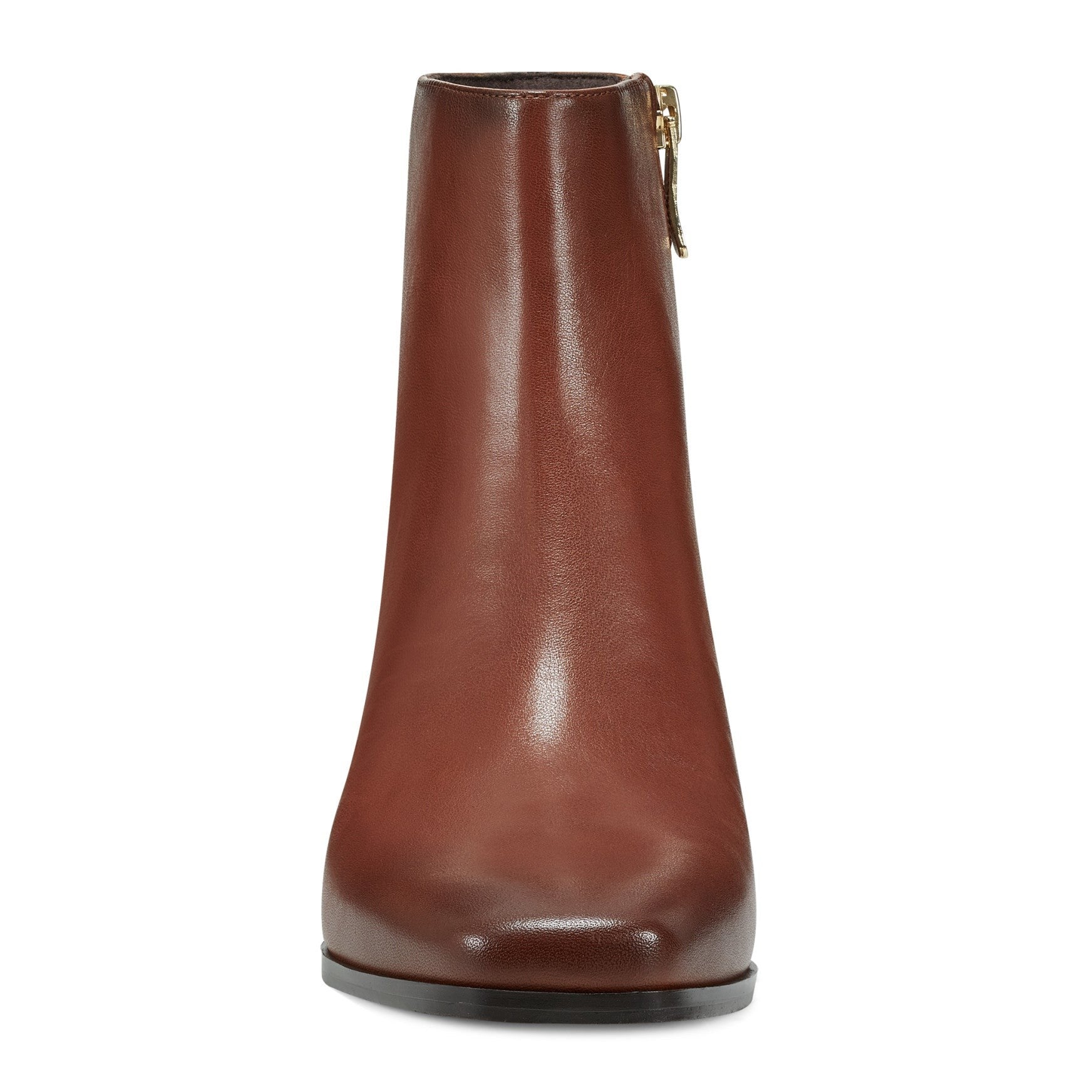 Easy Spirit Sidney Cushioned Arch-Support Women's Dress Bootie - Brown Leather - 3