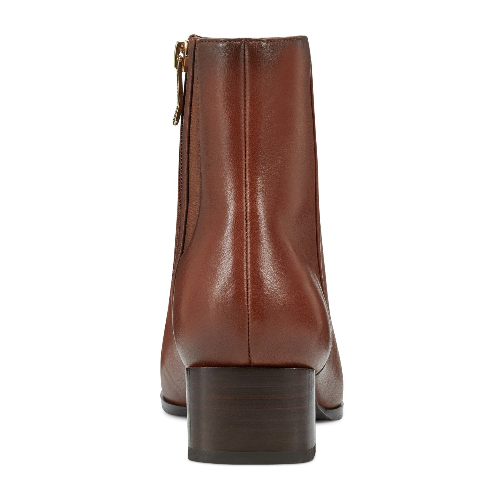 Easy Spirit Sidney Cushioned Arch-Support Women's Dress Bootie - Brown Leather - 4
