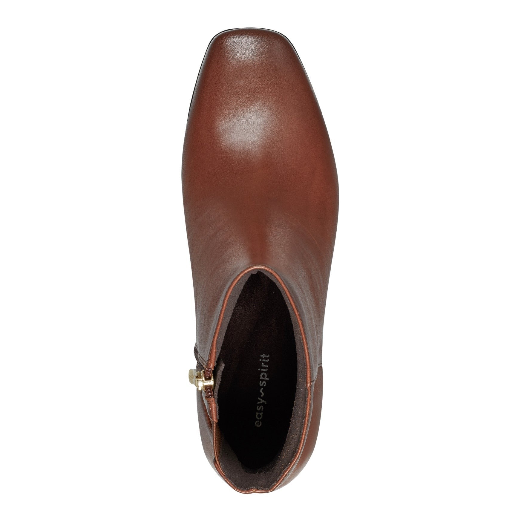 Easy Spirit Sidney Cushioned Arch-Support Women's Dress Bootie - Brown Leather - 5