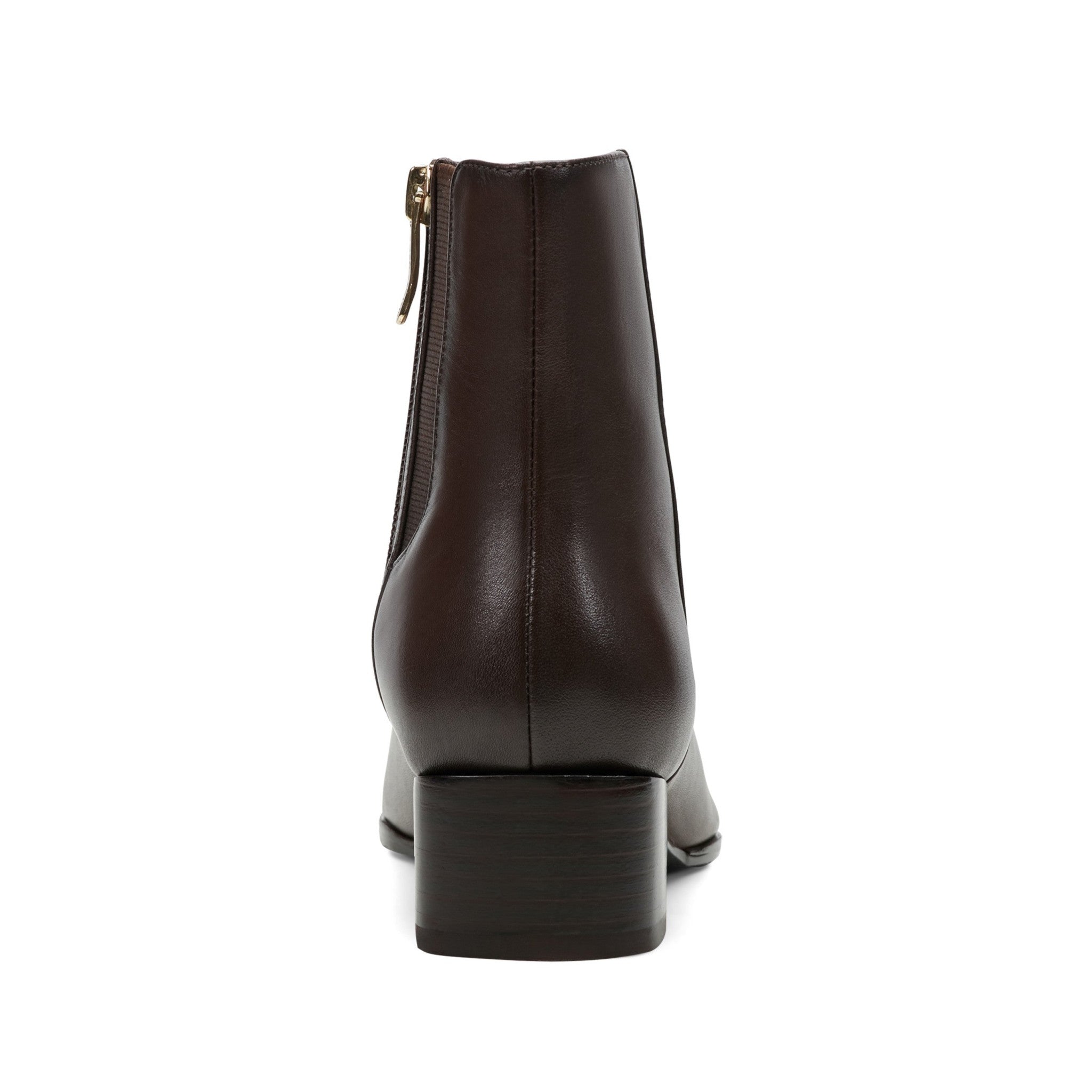 Easy Spirit Sidney Cushioned Arch-Support Women's Dress Bootie - Dark Brown Leather - 4