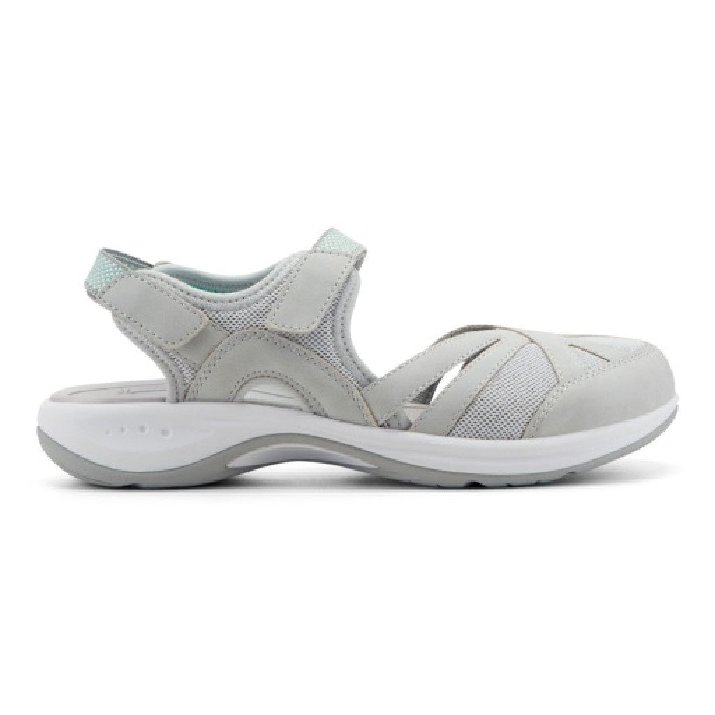 Easy Spirit Splash Cushioned Arch Support Comfort Women's Walking Shoe - Light Gray - 2