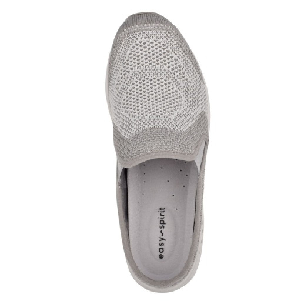 Easy Spirit Takeknit Eco Athletic Cushioned Comfort Arch Support Women's Clog - Medium Gray - 5