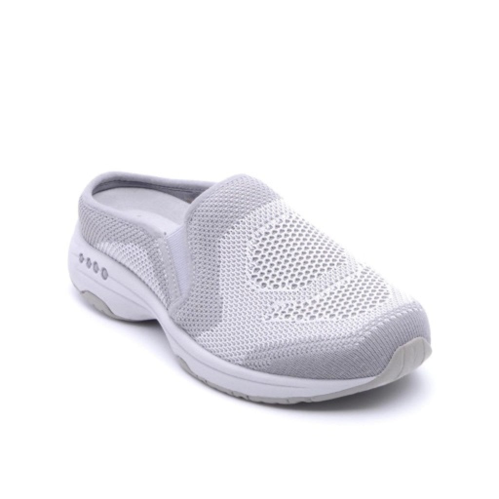 Easy Spirit Takeknit Eco Athletic Cushioned Comfort Arch Support Women's Clog - Medium Gray - 6