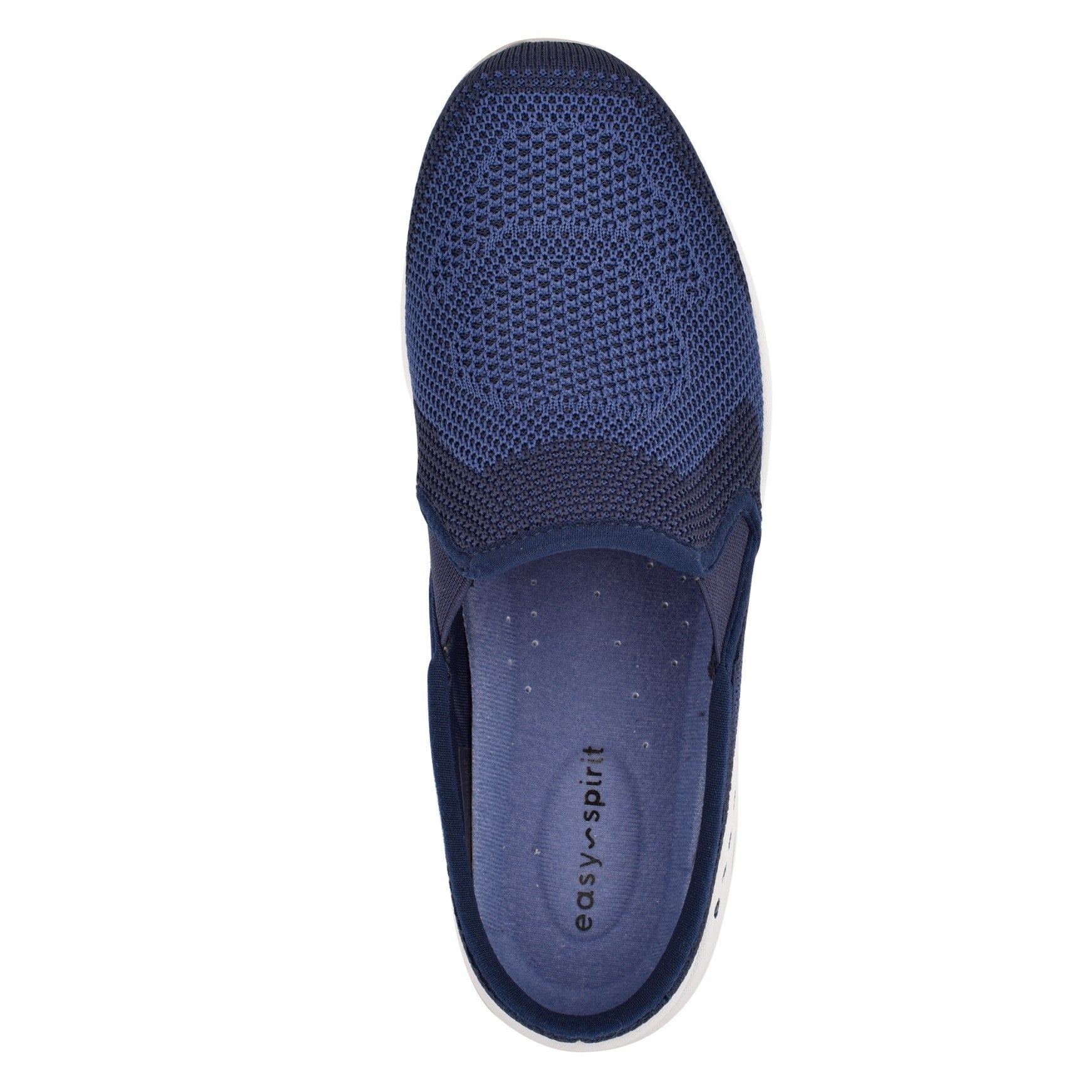 Easy Spirit Takeknit Eco Athletic Cushioned Comfort Arch Support Women's Clog - Navy Recycled Knit - 4