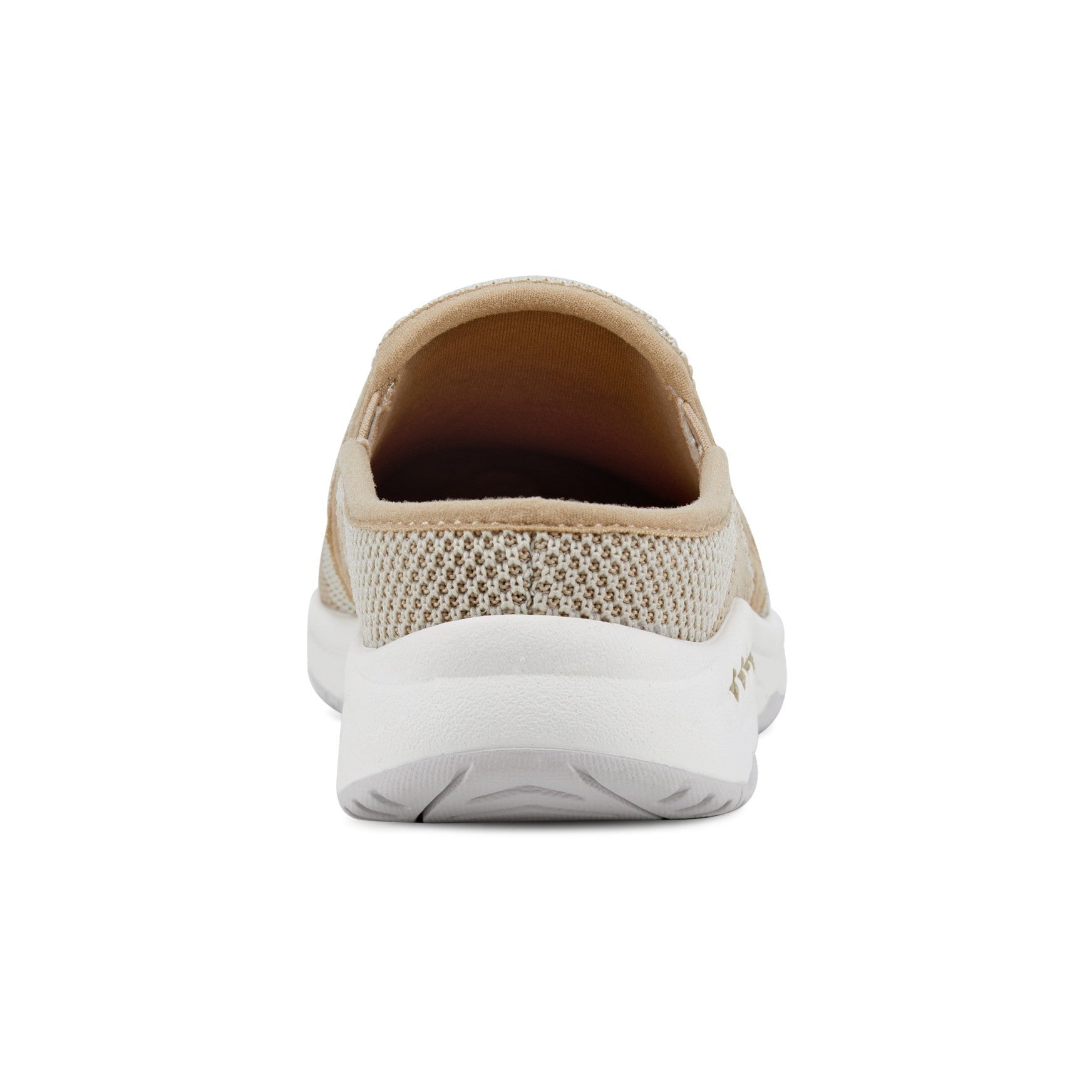 Easy Spirit Takeknit Eco Athletic Cushioned Comfort Arch Support Women's Clog - Tan Recycled Knit - 4
