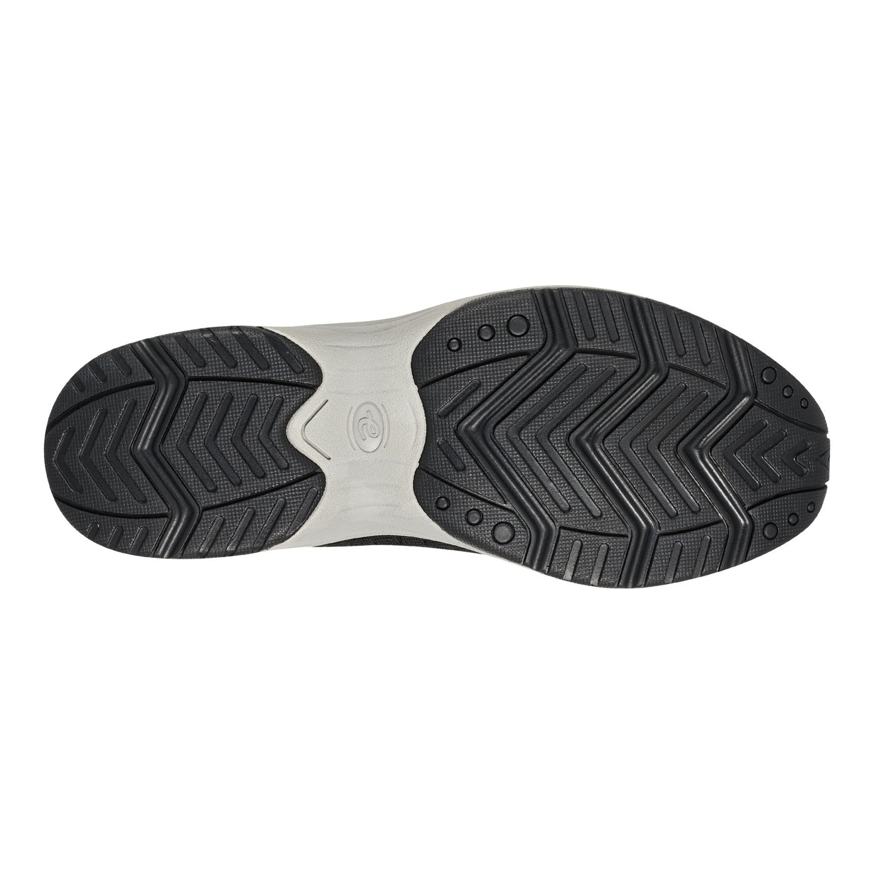 Easy Spirit Tech Eco Slip On — cushioned arch support Women's Athletic Shoe - Black Recycled Knit - 10