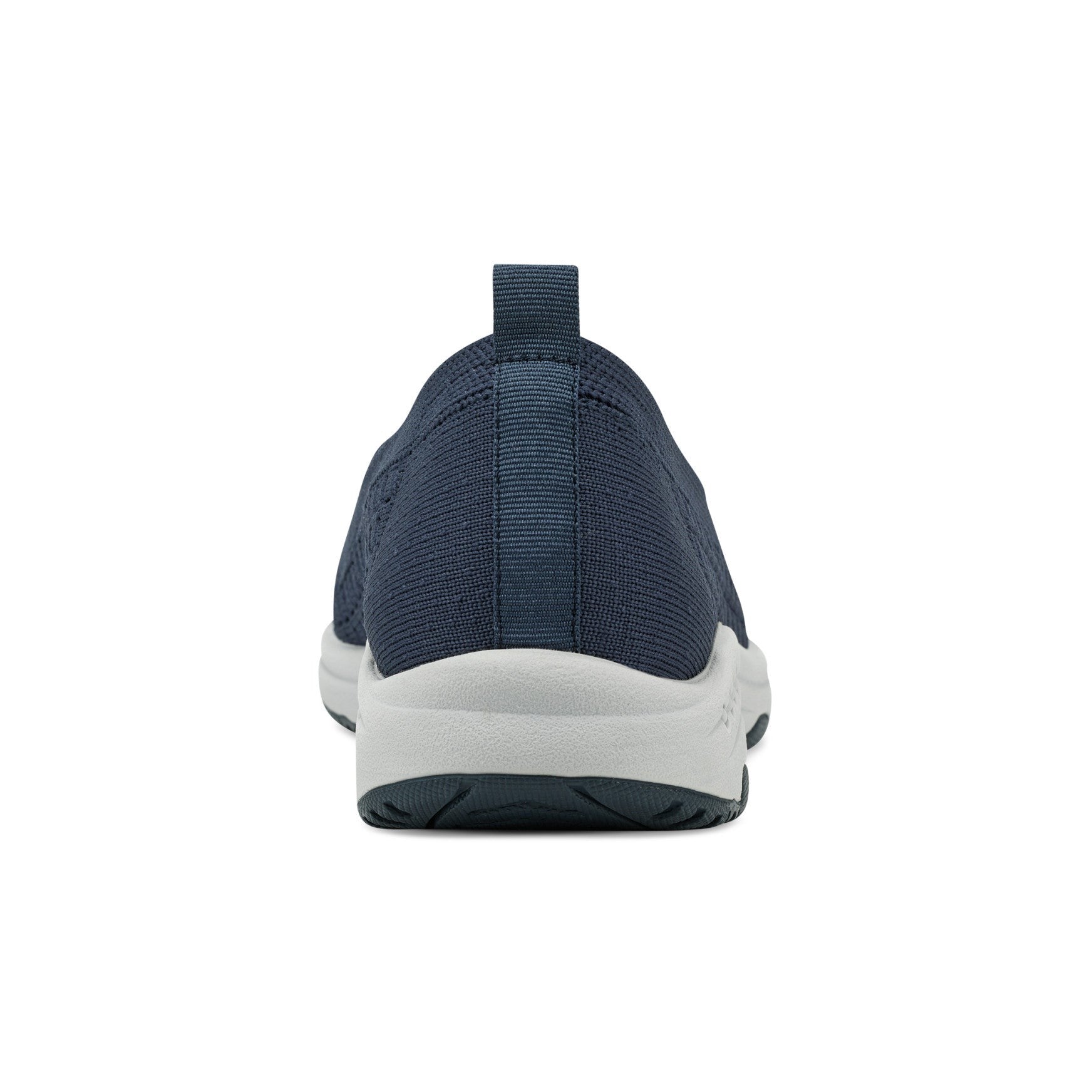 Easy Spirit Tech Eco Slip On — cushioned arch support Women's Athletic Shoe - Navy Recycled Knit - 6