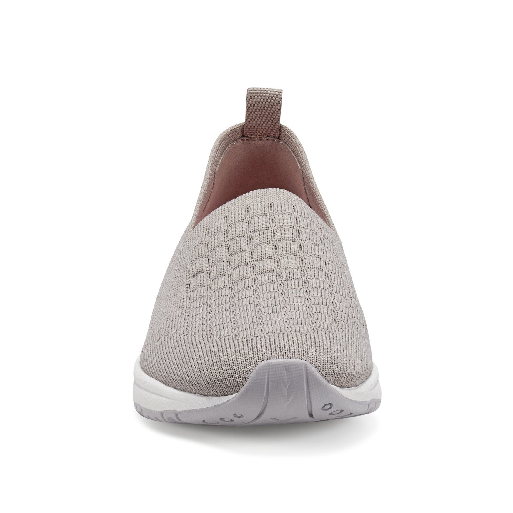 Easy Spirit Tech Eco Slip On — cushioned arch support Women's Athletic Shoe - Taupe - 3