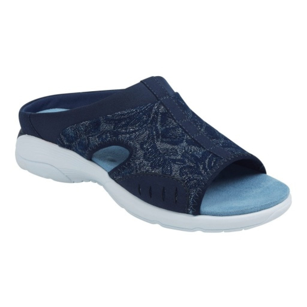 Easy Spirit Traciee Cushioned Arch Support Slip On Sandal Women's - Dark Blue - 1