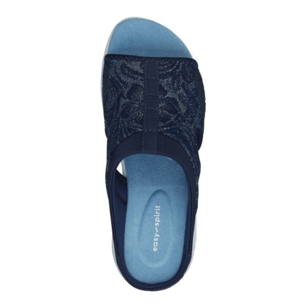 Easy Spirit Traciee Cushioned Arch Support Slip On Sandal Women's - Dark Blue - 6