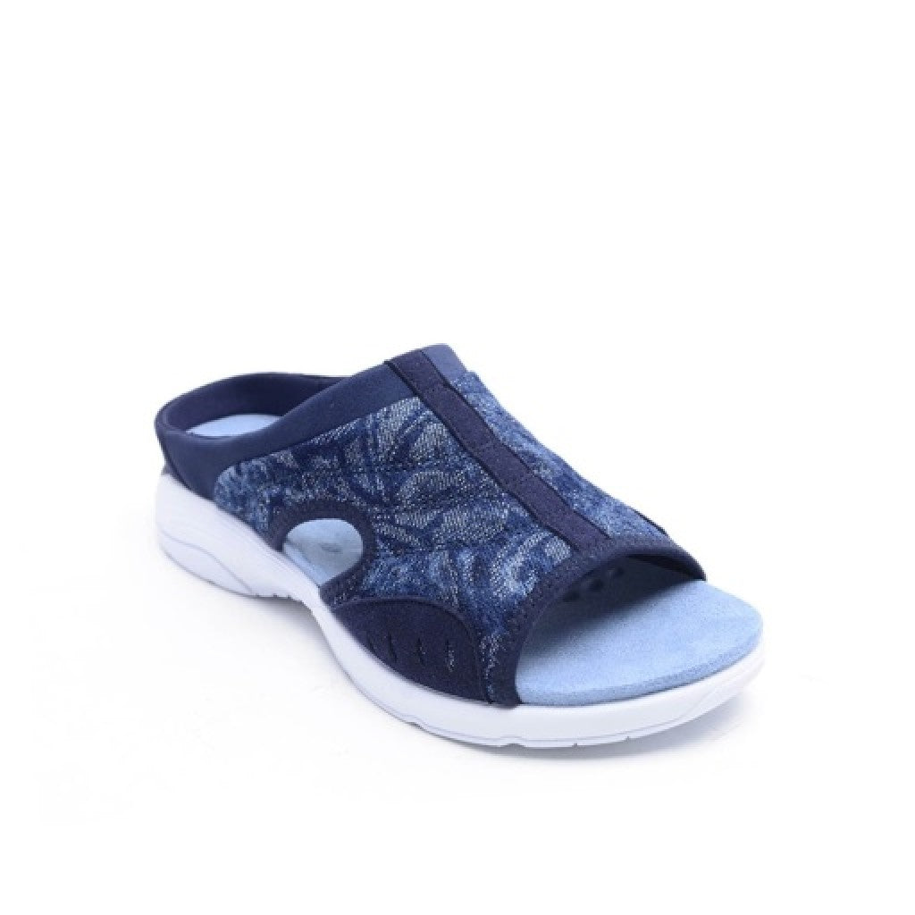 Easy Spirit Traciee Cushioned Arch Support Slip On Sandal Women's - Dark Blue - 7
