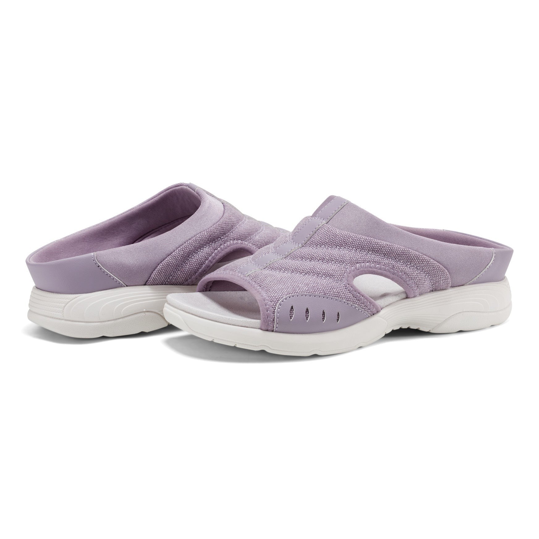 Easy Spirit Traciee Cushioned Arch Support Slip On Sandal Women's - Lilac - 7