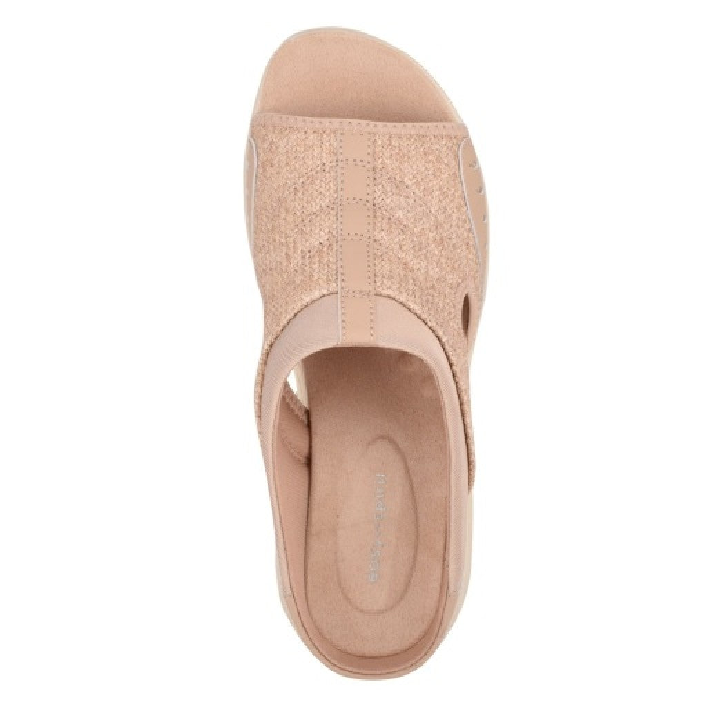 Easy Spirit Traciee Cushioned Arch-Support Women's Slip On Sandal - Light Natural - 5