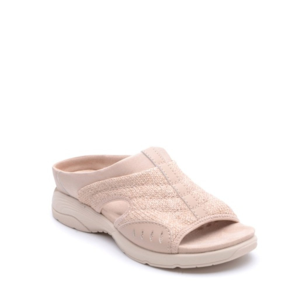 Easy Spirit Traciee Cushioned Arch-Support Women's Slip On Sandal - Light Natural - 6