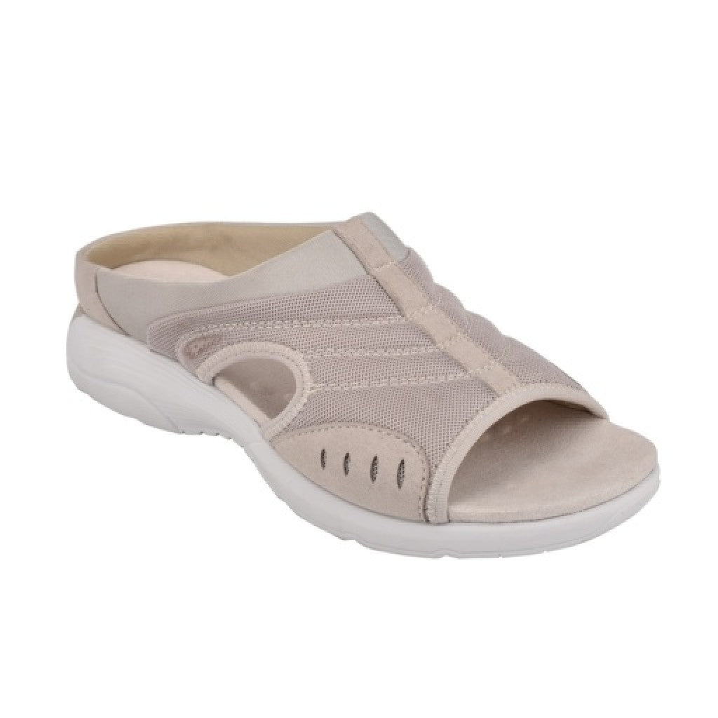 Easy Spirit Traciee Cushioned Arch-Support Women's Slip On Sandal - Medium Gray - 1