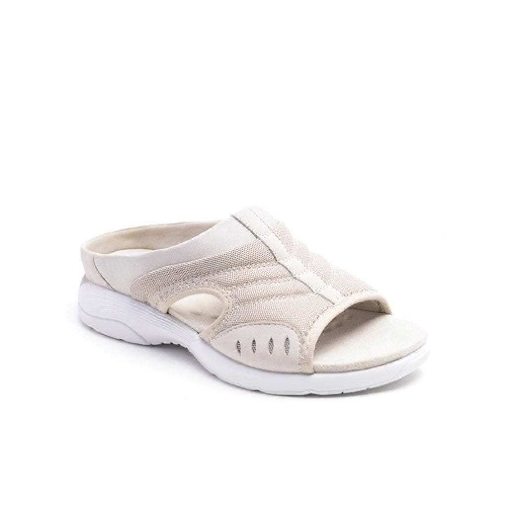 Easy Spirit Traciee Cushioned Arch-Support Women's Slip On Sandal - Medium Gray - 6